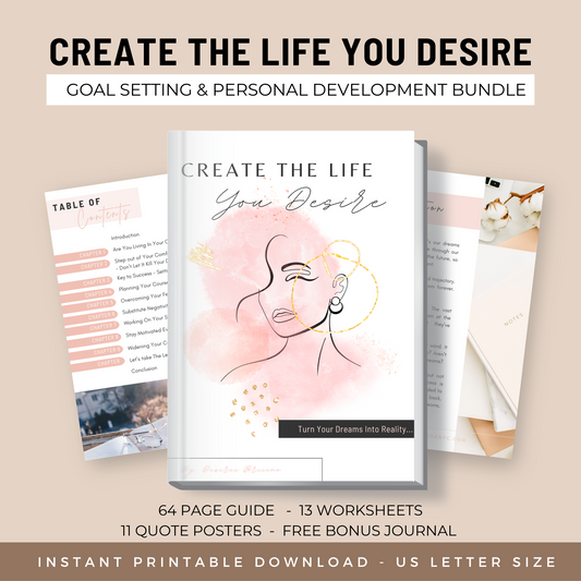 Create The Life You Desire: Goal Setting & Personal Development Bundle