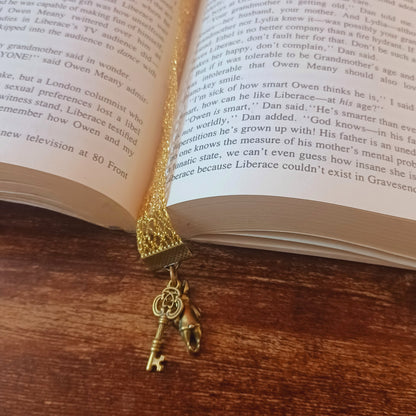 Gold Vintage Bookmark