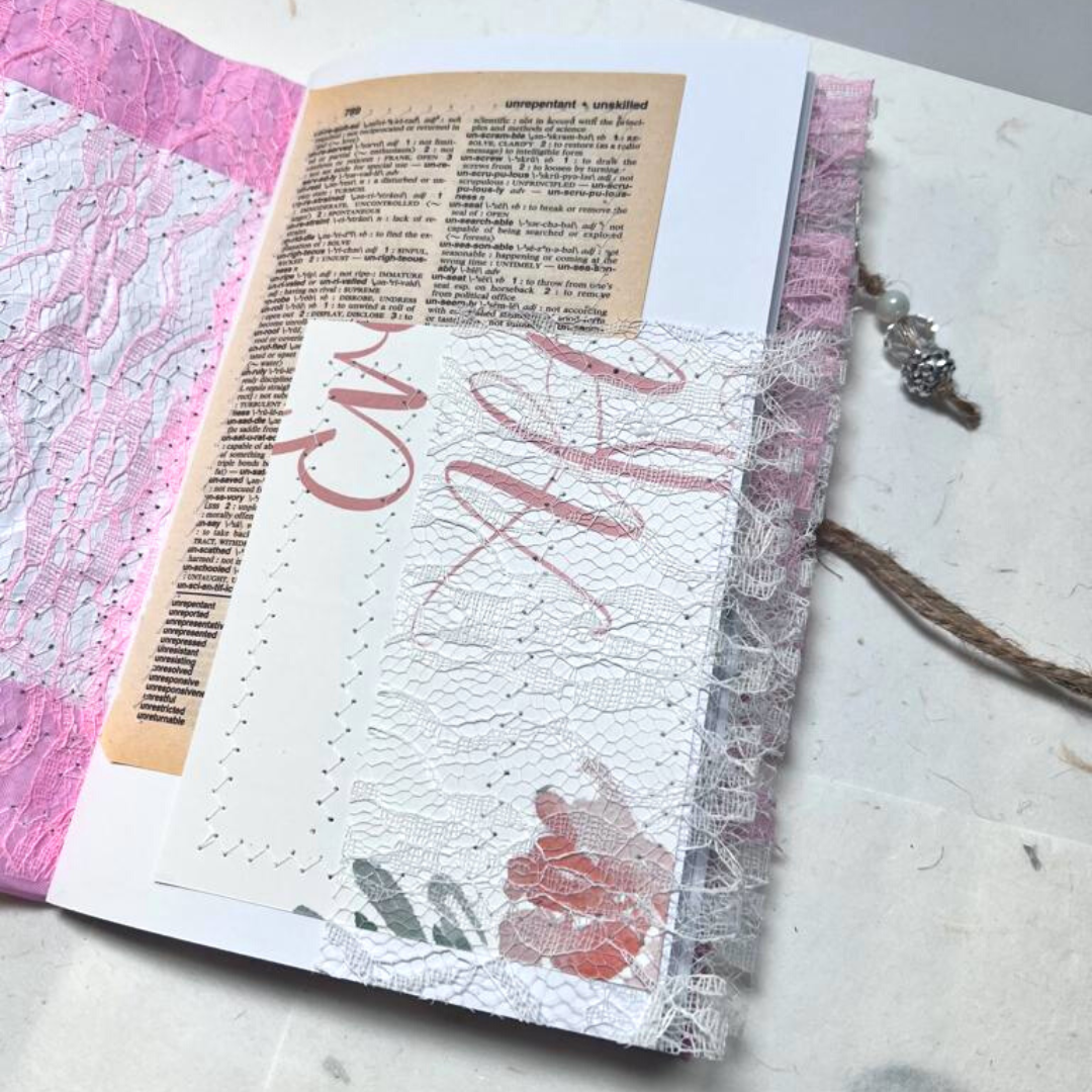 Flowers In Bloom - Treasure Book (Junk Journal) - Hustle & Purpose NYC